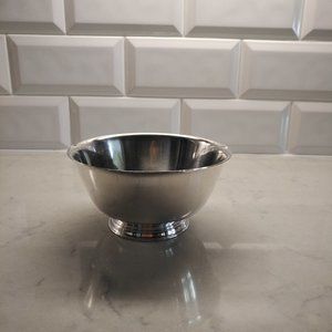 PAUL REVERE REPRODUCTION SILVER-PLATED 6" BOWL